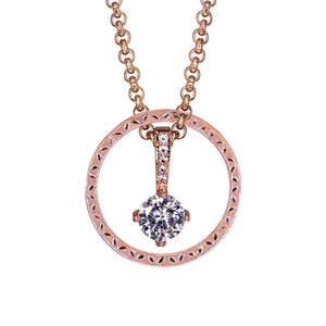 SALE - Circle of Love Necklace - Radiance