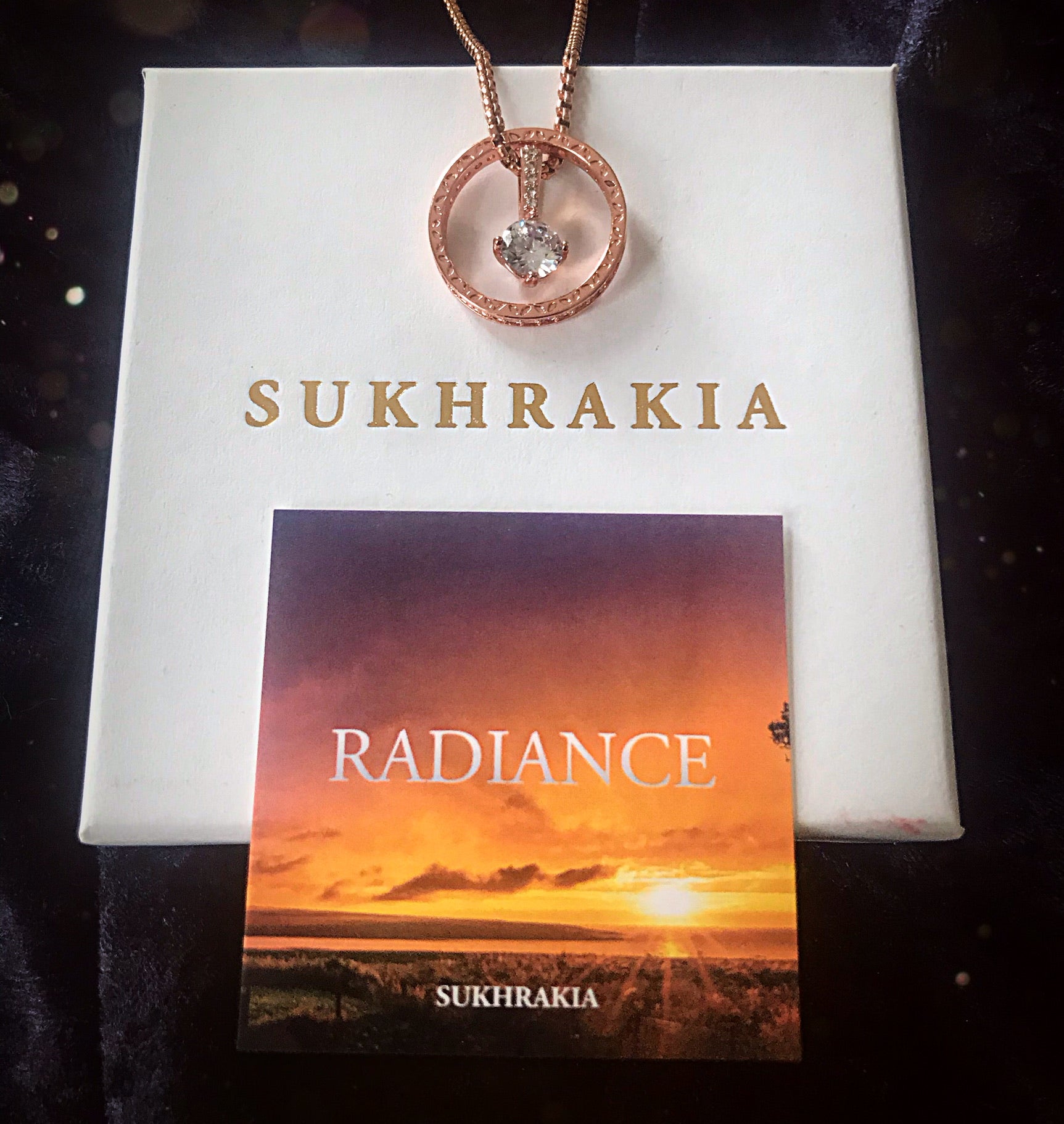 SALE - Circle of Love Necklace - Radiance